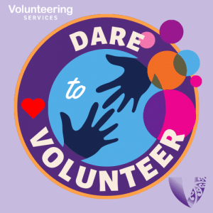 Dare to Volunteer 1 300x300 - A volunteering challenge for election candidates