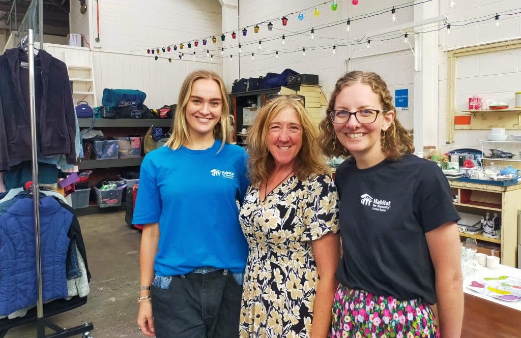 Piper, Nicki (Volunteering Services), and Megan