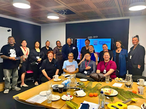 Kaimahi Māori from across Tauranga Moana gathering for the Te Pā Harakeke hui at The Kollective