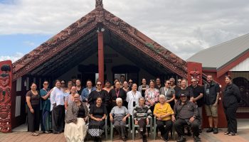 Te Pā Harakeke Kaimahi Māori Roopū, Matakana Island 17 February 2026.