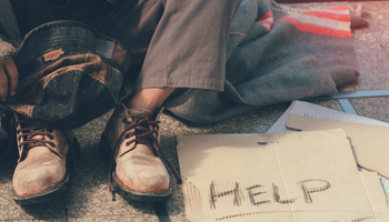 homeless person